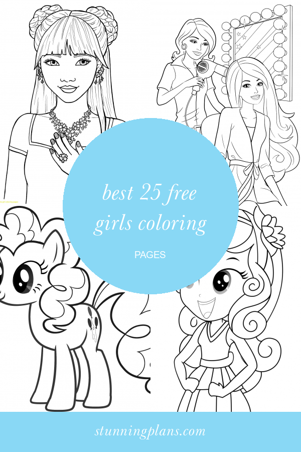 Best 25 Free Girls Coloring Pages - Home, Family, Style and Art Ideas